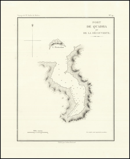 44-Washington Map By Eugene Duflot De Mofras