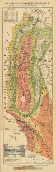48-California Map By H.S. Crocker & Co.