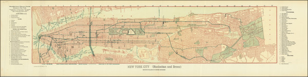 18-New York City Map By Bormay & Co.