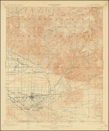 9-Los Angeles Map By U.S. Geological Survey