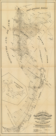 35-San Francisco & Bay Area Map By Britton & Rey