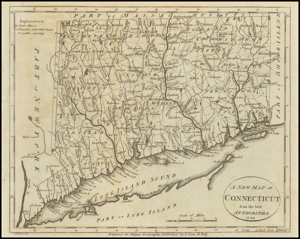 94-Connecticut Map By John Payne