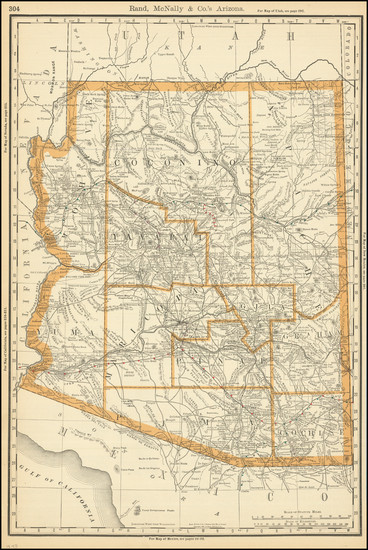 91-Southwest Map By Rand McNally & Company