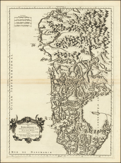 97-Scandinavia Map By Nicolas Sanson