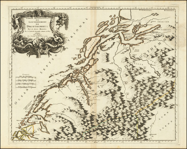 21-Norway Map By Guillaume Sanson