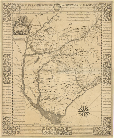 6-South America, Argentina, Paraguay & Bolivia and Uruguay Map By Jose Quiroga / Ferdinandus 