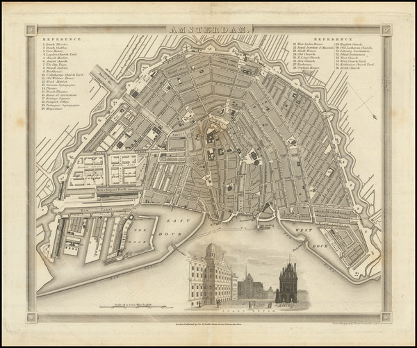 37-Netherlands Map By John Dower