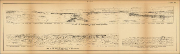 65-Colorado Map By Ferdinand Vandeveer Hayden