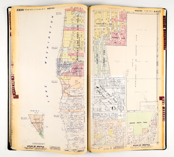 97-Washington Map By Kroll Map Company