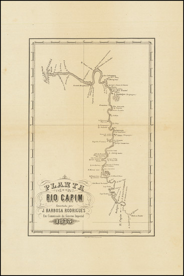 37-Brazil Map By João Barbosa Rodrigues