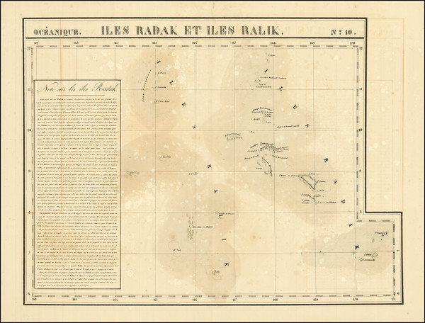 23-Other Pacific Islands Map By Philippe Marie Vandermaelen