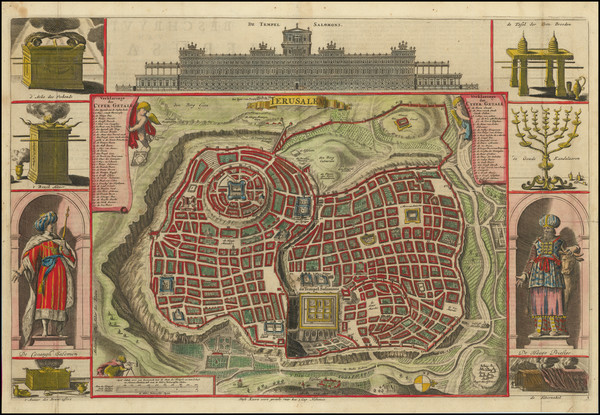 79-Jerusalem Map By Daniel Stoopendahl