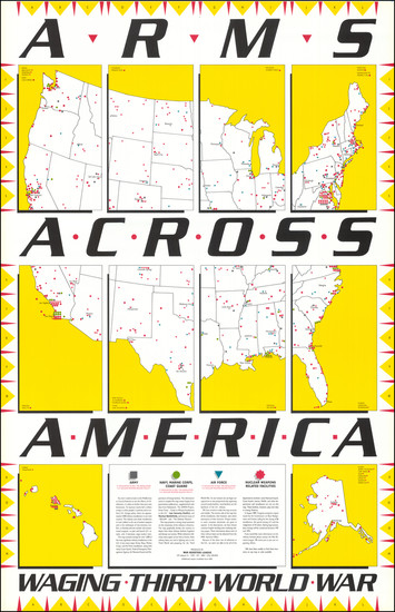 64-United States Map By War Resisters League