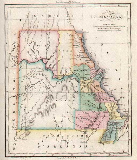 68-Midwest and Plains Map By Jean Alexandre Buchon