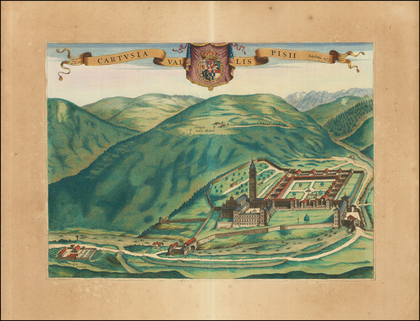 37-Northern Italy and Other Italian Cities Map By Johannes Blaeu