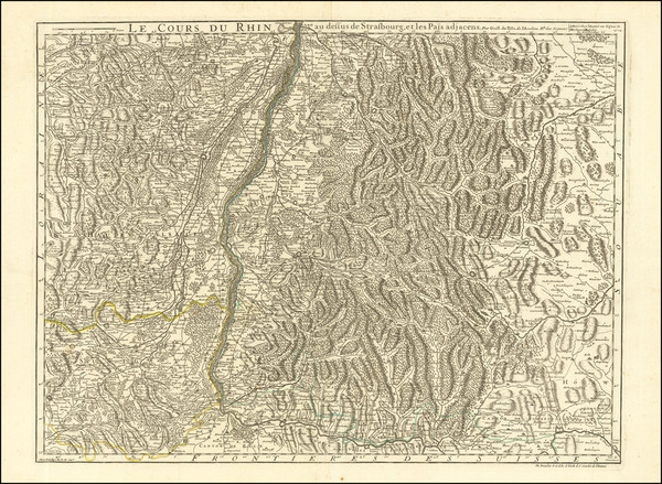 24-Switzerland and Nord et Nord-Est Map By Guillaume De L'Isle / Philippe Buache