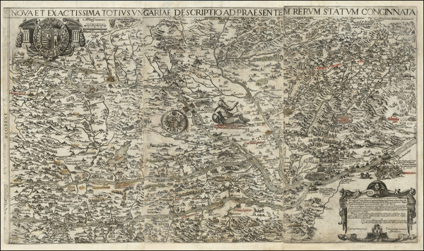 6-Hungary Map By Nicander Philippinus Fundanus