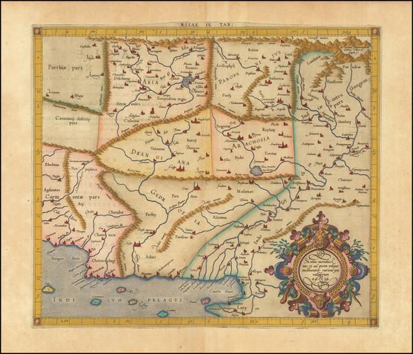 34-Central Asia & Caucasus and Pakistan Map By  Gerard Mercator