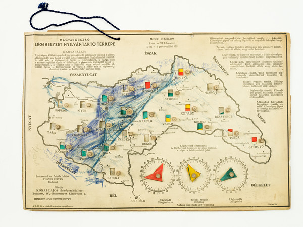 95-Hungary and World War II Map By Kókai Lajos / Turner István