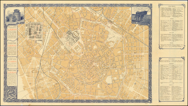 84-Other Italian Cities Map By A. Bertarelli & Co.
