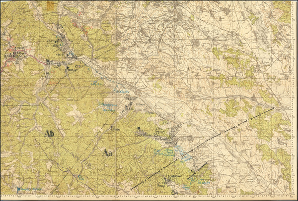 65-Romania and World War II Map By Anonymous