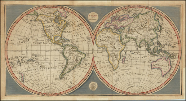 76-World and Korea Map By P. Byrne