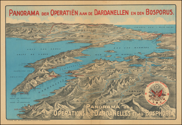 6-Bulgaria, Turkey and Turkey & Asia Minor Map By Willem Seghers