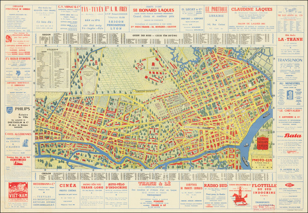 4-Thailand, Cambodia, Vietnam and Pictorial Maps Map By Photo-Lux