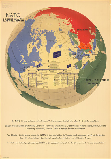 19-World, Europe, Pictorial Maps and World War II Map By Sam. Lucas GmbH.