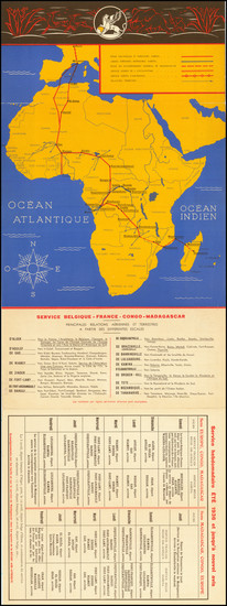 50-Africa and Pictorial Maps Map By Anonymous