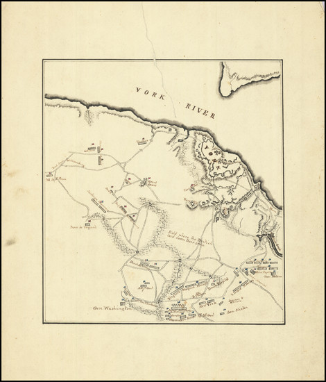 17-Virginia and American Revolution Map By Anonymous