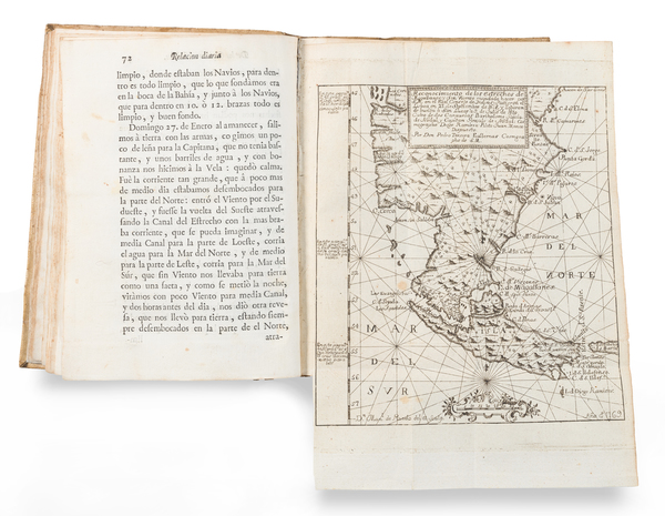 45-Argentina, Chile and Rare Books Map By Bartolomé García de  Nodal / Gonzalo Garc&