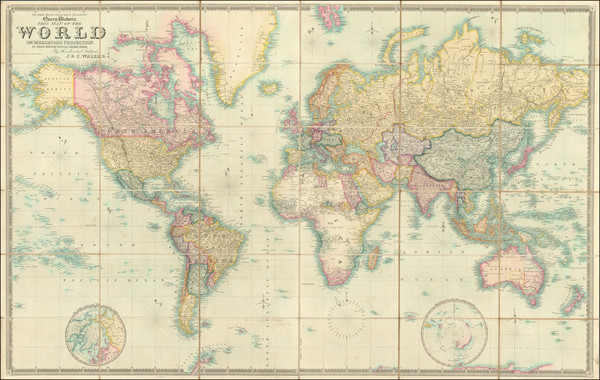 60-World Map By J & C Walker