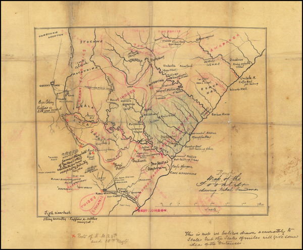 89-South Africa Map By Anonymous