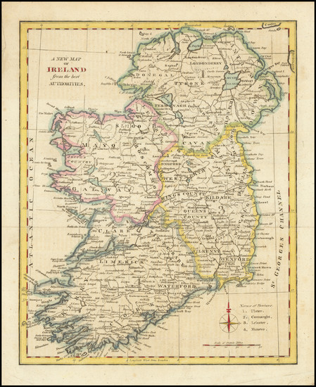 89-Ireland Map By Anonymous