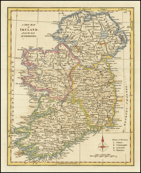 29-Ireland Map By Robert Wilkinson