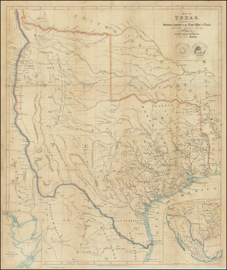 12-Texas and Southwest Map By John Arrowsmith