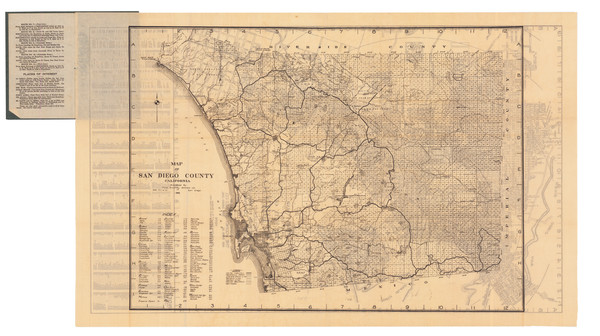 50-San Diego Map By Rodney Stokes