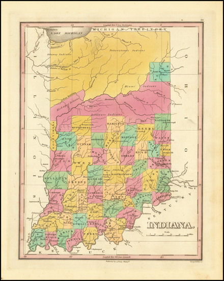 37-Indiana Map By Anthony Finley