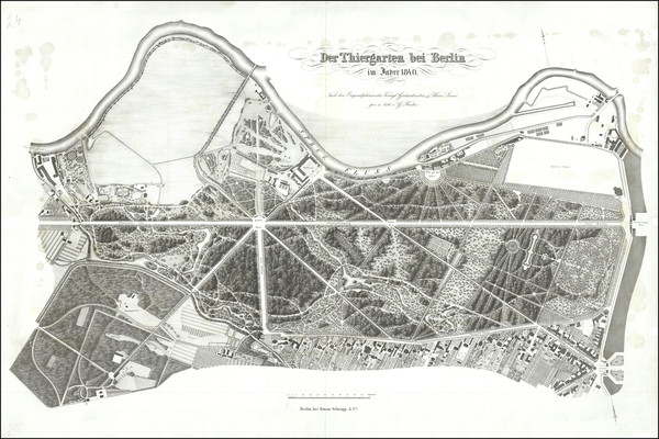 24-Germany Map By Joseph Lenné