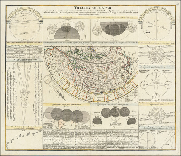 80-Celestial Maps Map By Johann Gabriele Doppelmayr