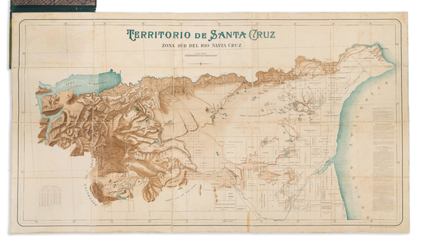 17-Argentina Map By Talleras de la Oficina Meteorológica Argentina