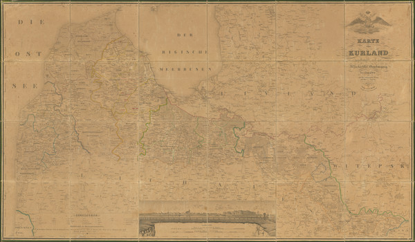 5-Baltic Countries Map By C. Neumann  &  B. Herder