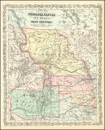 35-Midwest, Plains, Southwest and Rocky Mountains Map By Charles Desilver