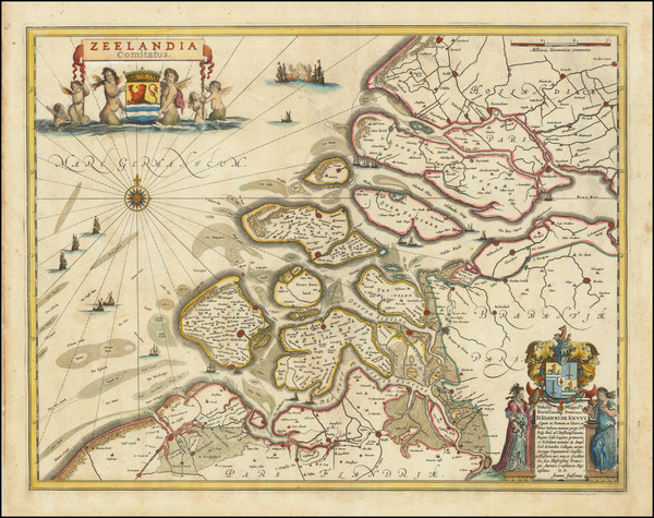 71-Netherlands Map By Jan Jansson