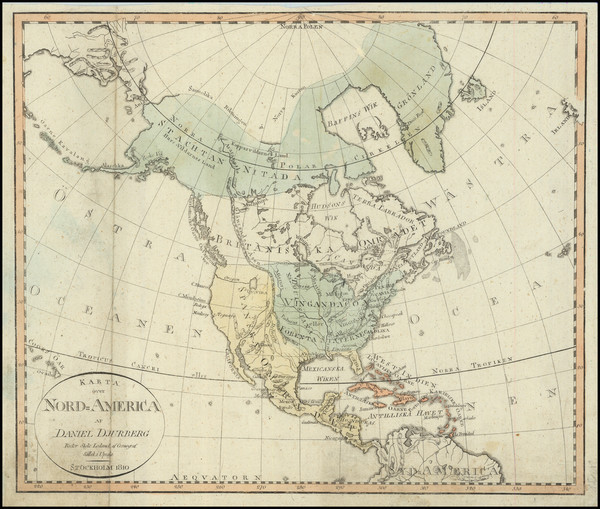 82-North America Map By Daniel Djurberg