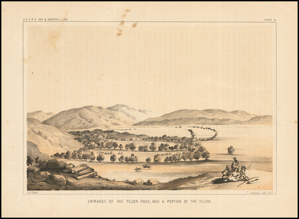 92-Los Angeles Map By U.S. Pacific RR Survey