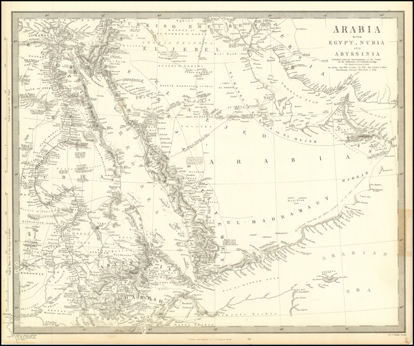 3-Middle East and Arabian Peninsula Map By SDUK