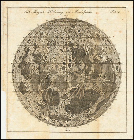 53-Celestial Maps Map By August Heinrich Christian  Gelpke