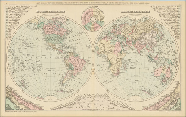 23-World Map By O.W. Gray